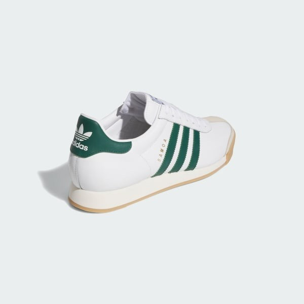 Adidas Samoa Cloud White Collegiate Green Gold Metallic IF7163