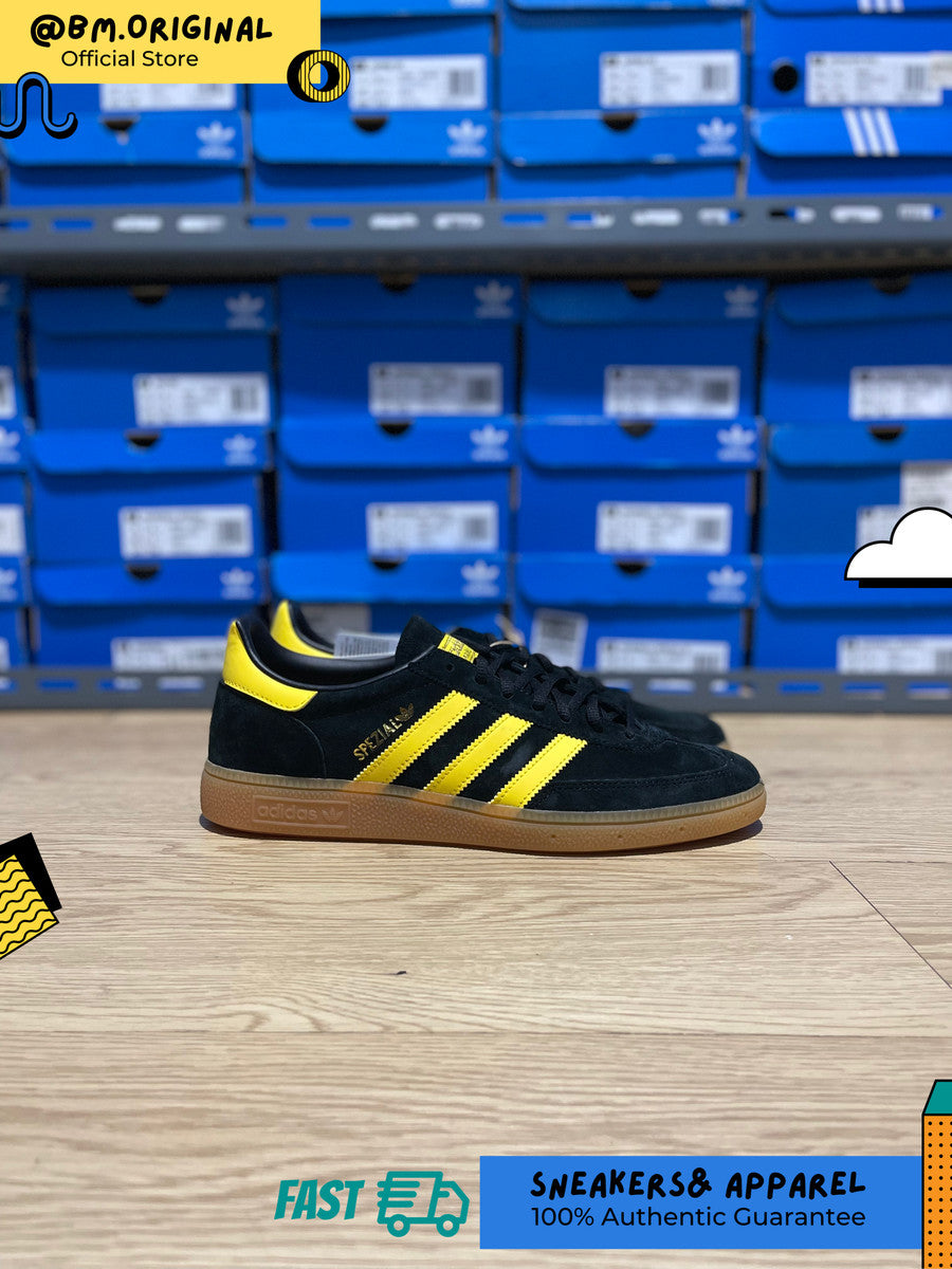 Adidas Spezial Handball Core Black Yellow Gold Metallic CW Oslo FX5676