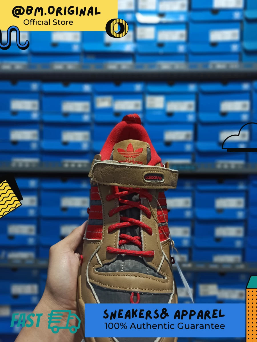 Adidas Forum 84 Camp Low Cardboard Scarlet Utility ORIGINAL GV6785