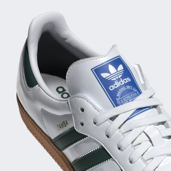 Adidas Samba OG Cloud White Collegiate Green Gum IE3437
