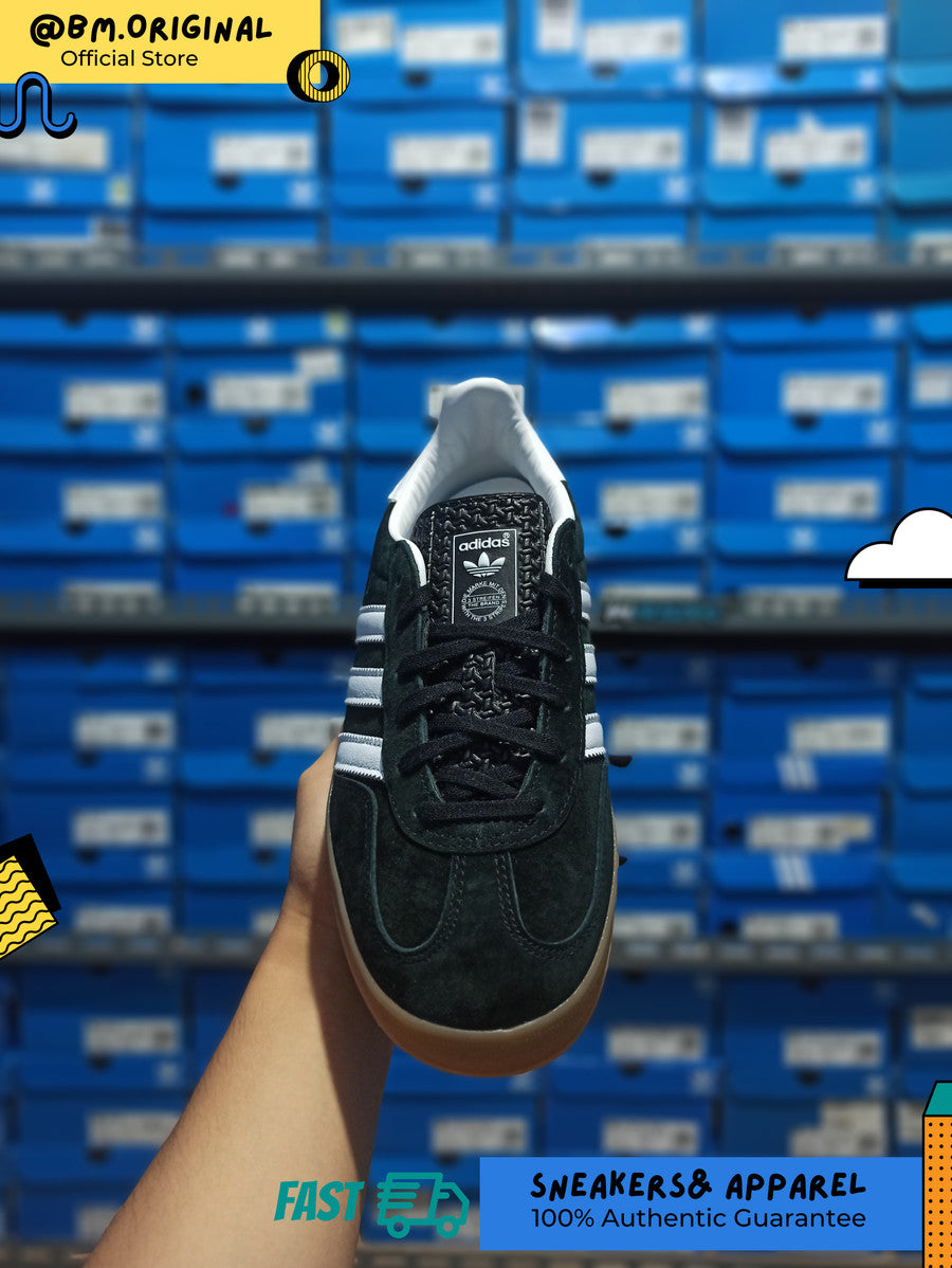 Adidas Gazelle Indoor Core Black White Gumsole ORIGINAL H06259