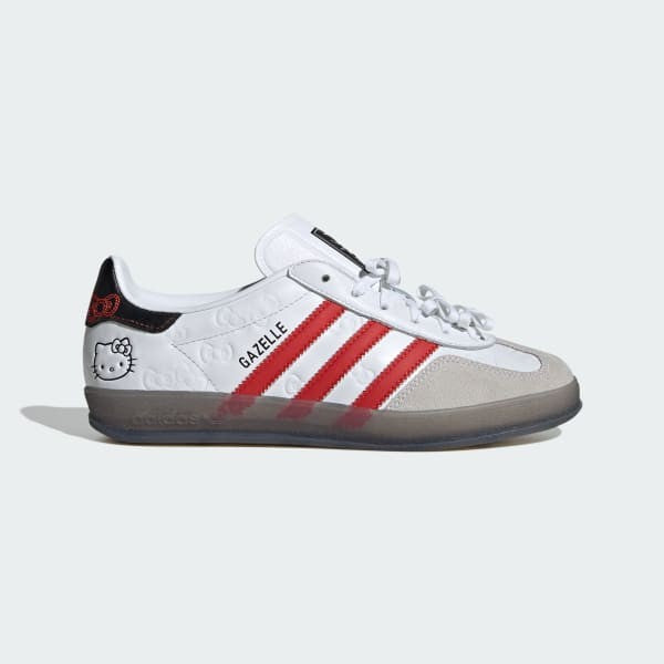 Adidas Gazelle Indoor x Hello Kitty Anniversary Cloud White Red Core Black II0013