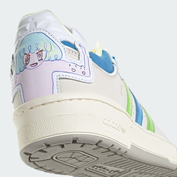 Adidas Rivalry Low 86 YEO KAA Cloud White Solar Green Bright IE7336