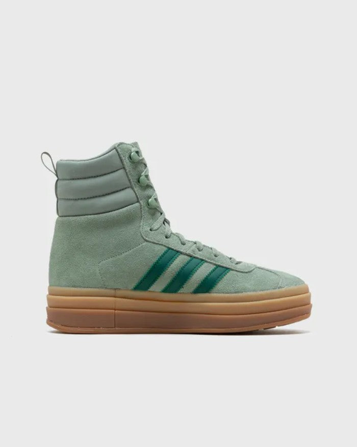 Adidas Gazelle Boot Silver Green Collegiate Green Gold Metallic ID6982