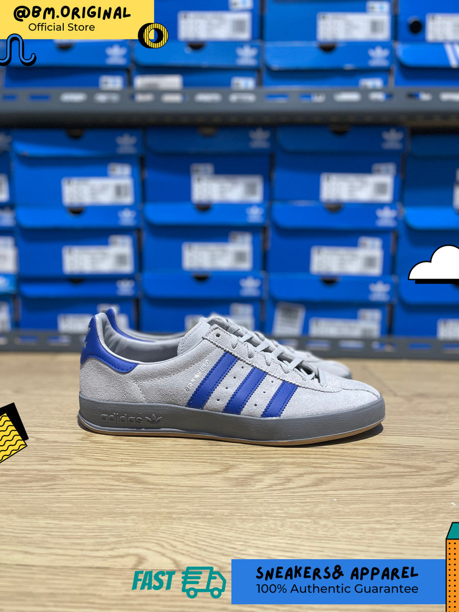 Adidas Broomfield Grey Two Royal Blue Silver Metallic H05234