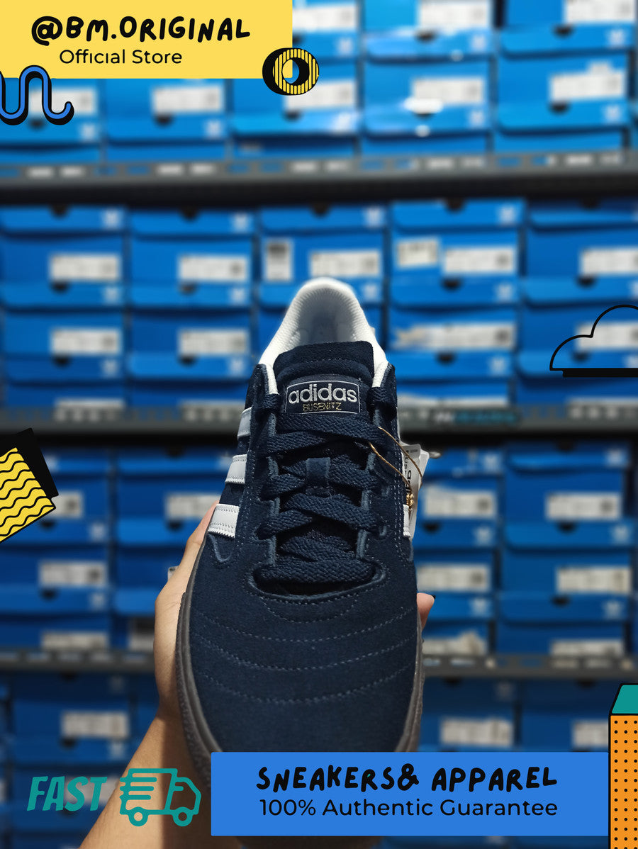 Adidas Busenitz Vulc 2.0 Collegiate Navy White Blue ORIGINAL GY6911