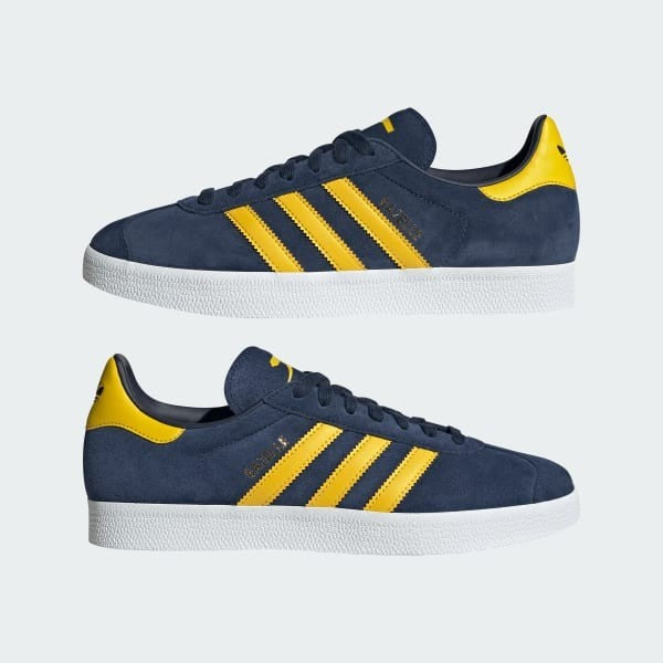 Adidas Gazelle x Arsenal Collegiate Navy Tribel Yellow White IE8500