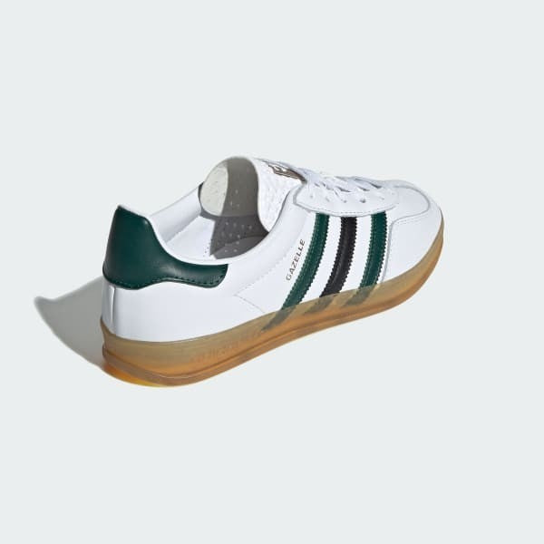 Adidas Gazelle Indoor Cloud White Collegiate Green Core Black IE2957