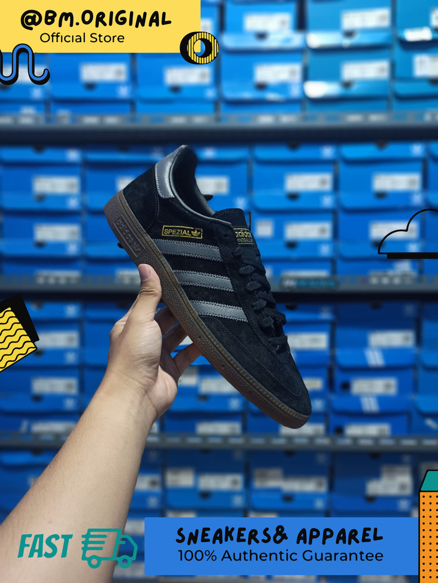 Adidas Spezial Handball Black Grey Gold Exclusive ORIGINAL