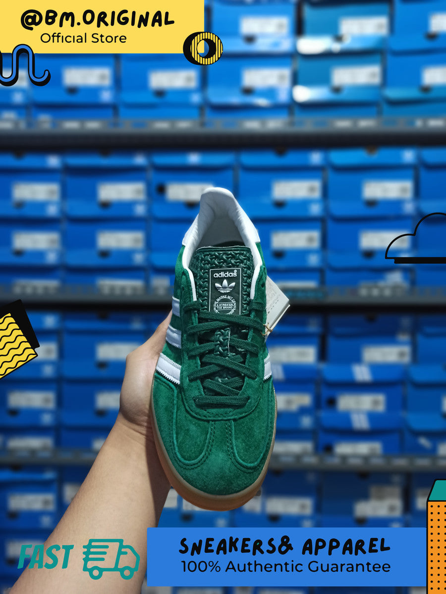 Adidas Gazelle Indoor Green Collegiate Green Cloud White Gum IG1596