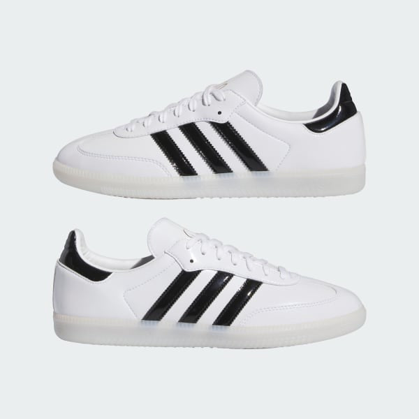 Adidas Samba Dill Cloud White Core Black Gold Metallic IE5158