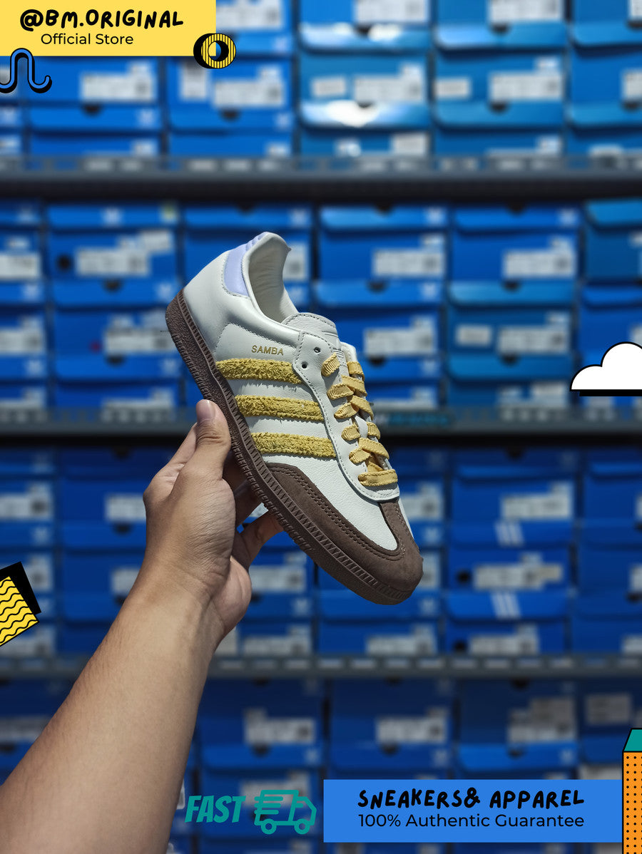 Adidas Samba OG Off White Oat Violet Tone IE0875