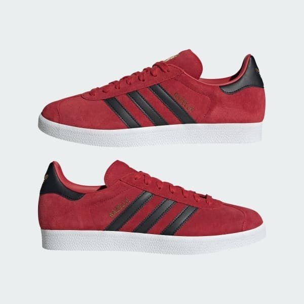 Adidas Gazelle x Manchester United MUFC Red Core Black White IE8503