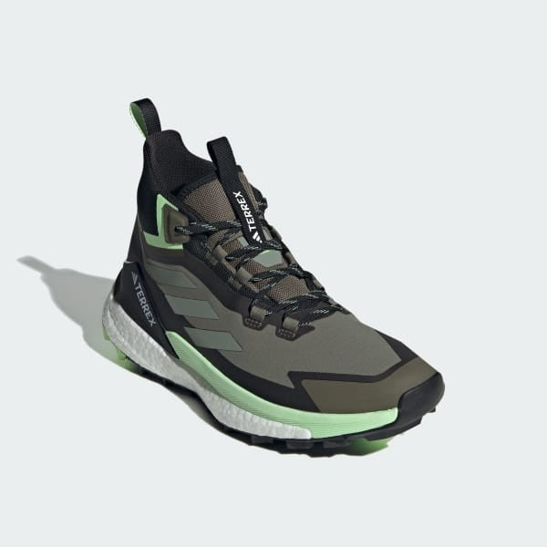 Adidas Terrex Free Hiker Hiking Goretex 2.0 Olive Strata Silver IE5127