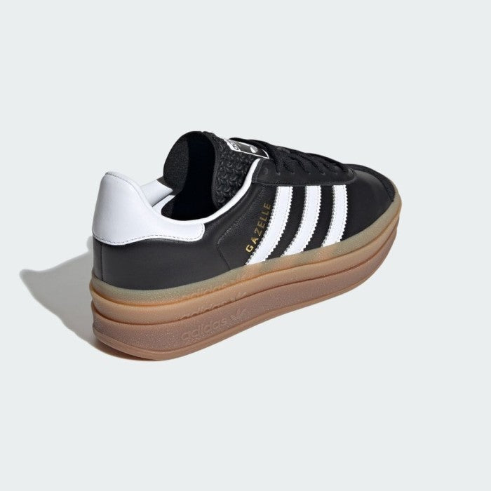 Adidas Gazelle Bold Core Black White Gold Metallic IG1733