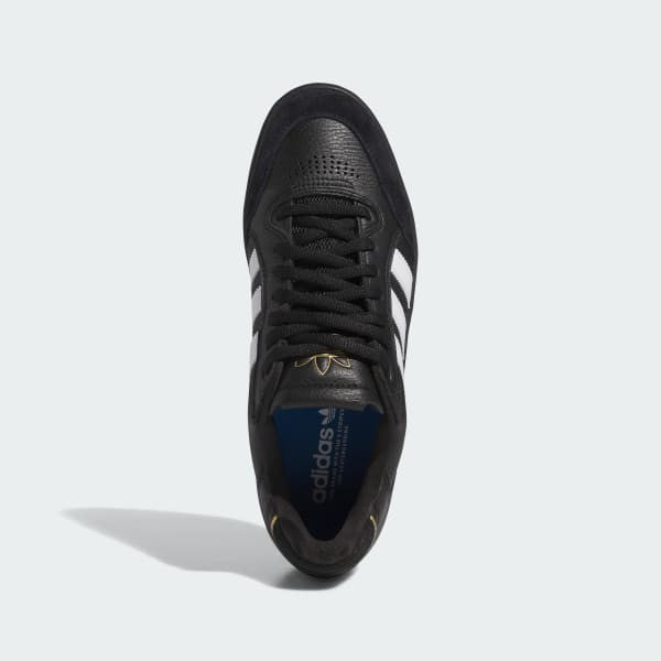 Adidas Tyshawn Low Core Black Cloud White Gold Metallic IE3124