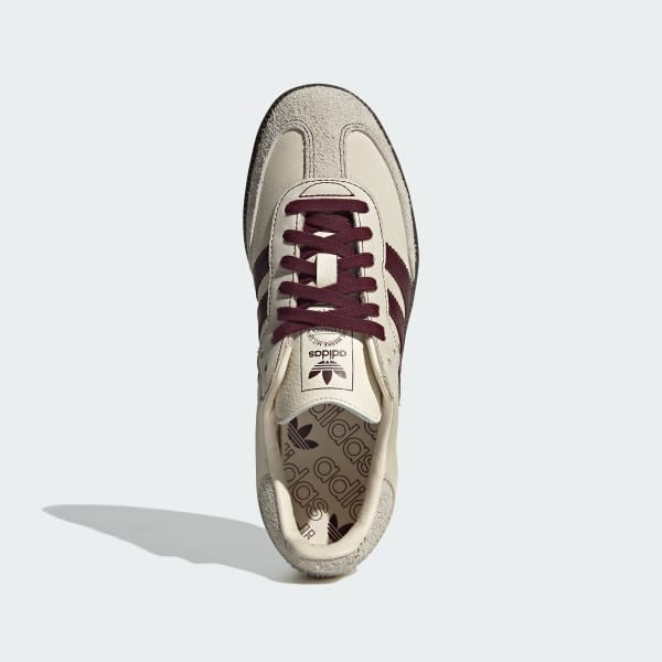 Adidas Samba OG Wonder White Maroon Putty Grey IG1987