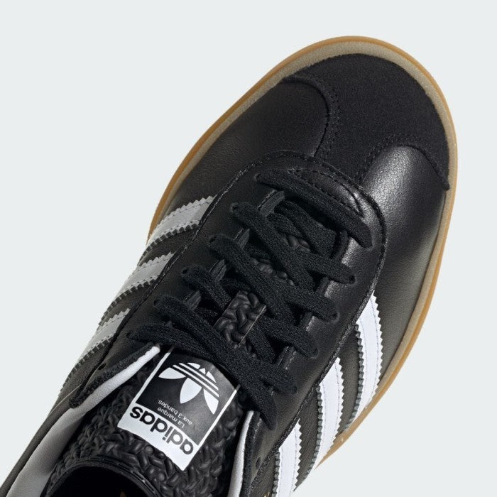 Adidas Gazelle Bold Core Black White Gold Metallic IG1733
