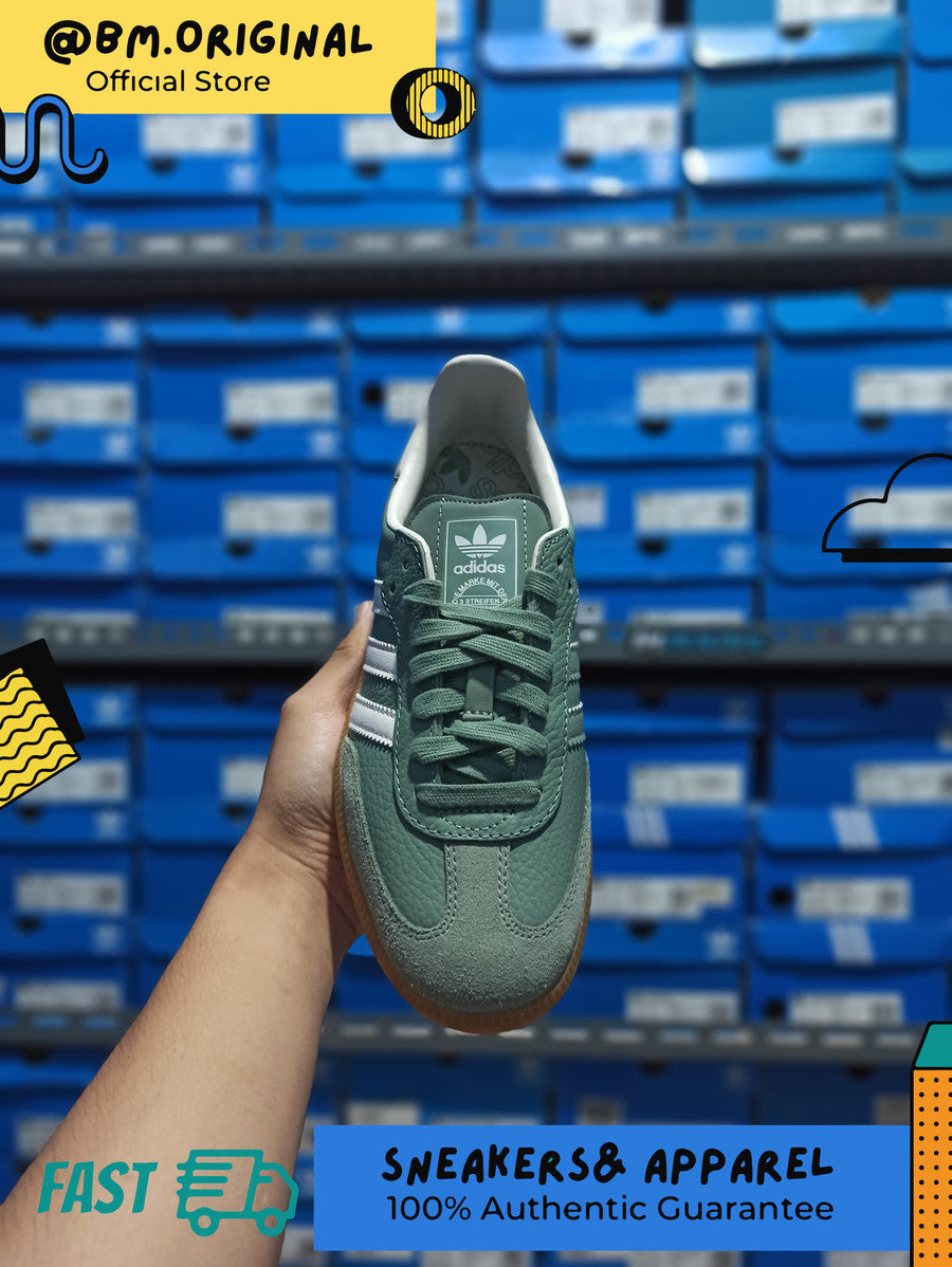 Adidas Samba OG Green White IE7011