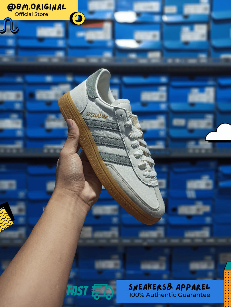 Adidas Spezial Handball Off White Silver Green Gum IF9730