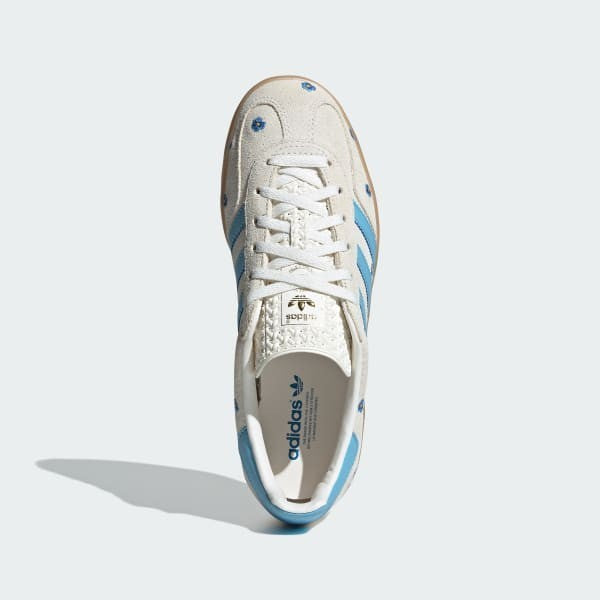 Adidas Gazelle Indoor Cloud White Light Blue Gum IF4491
