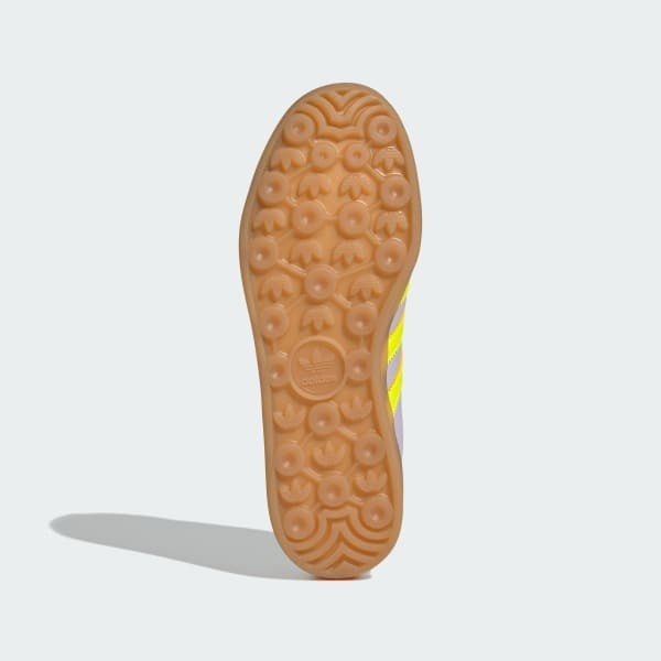 Adidas Gazelle Indoor Silver Dawn Solar Yellow Gum IH5492
