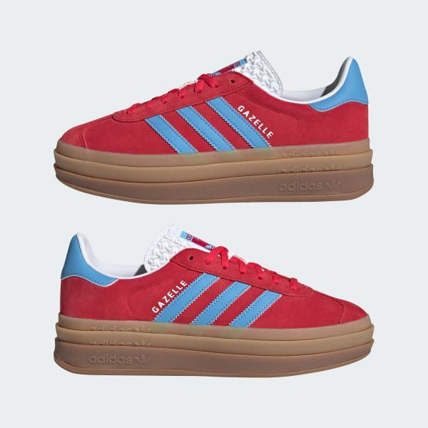 Adidas Gazelle Bold Active Pink Semi Blue Burst Cloud White IE0421