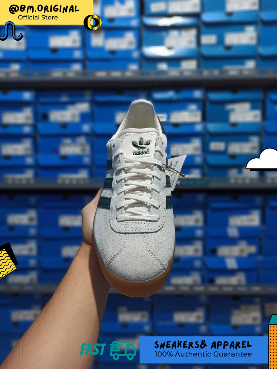 Adidas Gazelle 85 Off White Collegiate Green Gold Metallic IH2213
