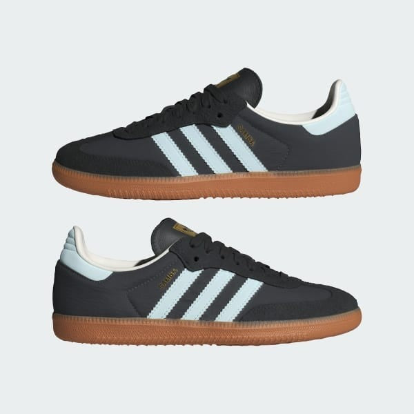 Adidas Samba OG Carbon Almost Blue Chalk White ID0493