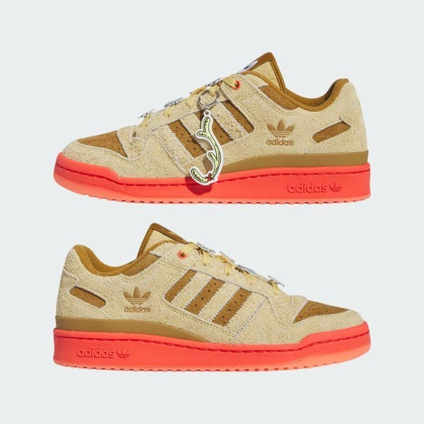 Adidas Forum CL The Grinch Oat Bright Red Bronze Strata ID8896