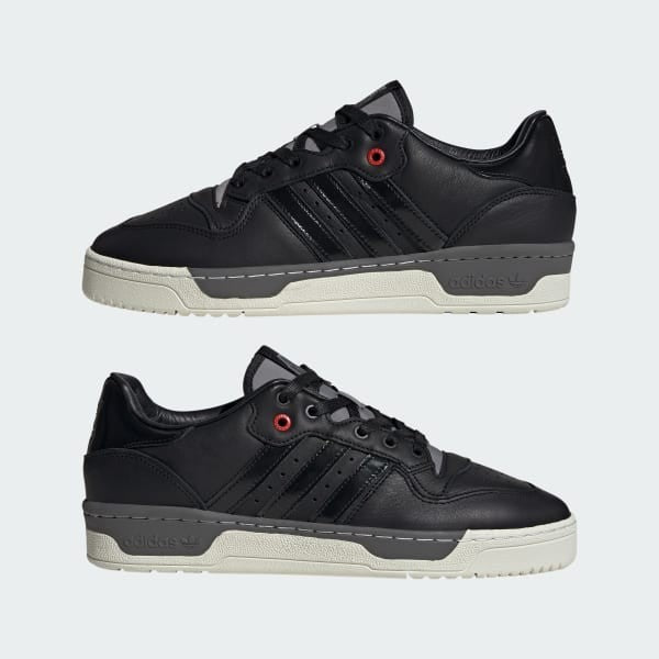 Adidas Rivalry Low x Nice Kicks Core Black Core Black White IH2598