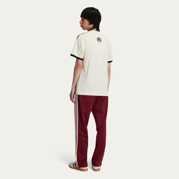 Adidas x Oasis Tour 3-Stripes T-shirt Cream White KT3446