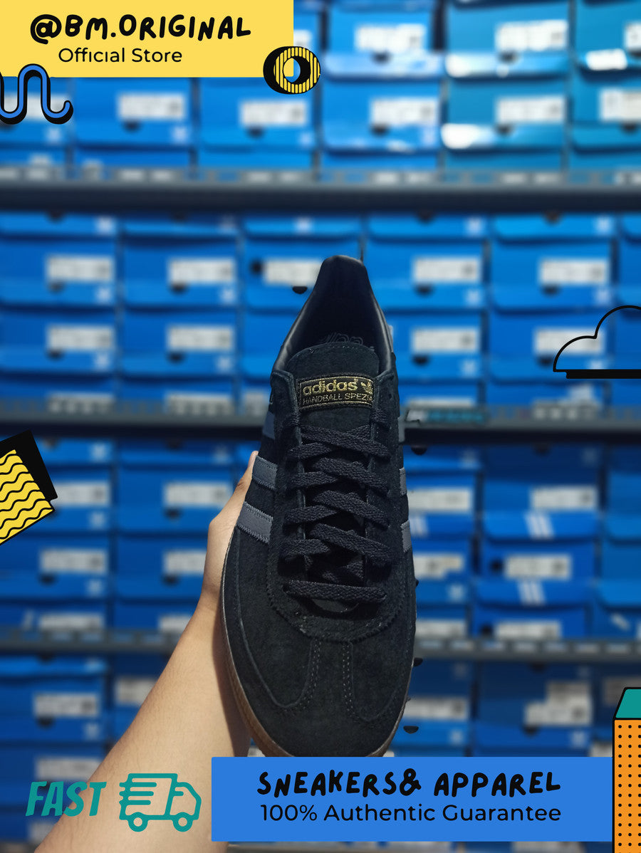 Adidas Spezial Handball Black Grey Gold Exclusive ORIGINAL