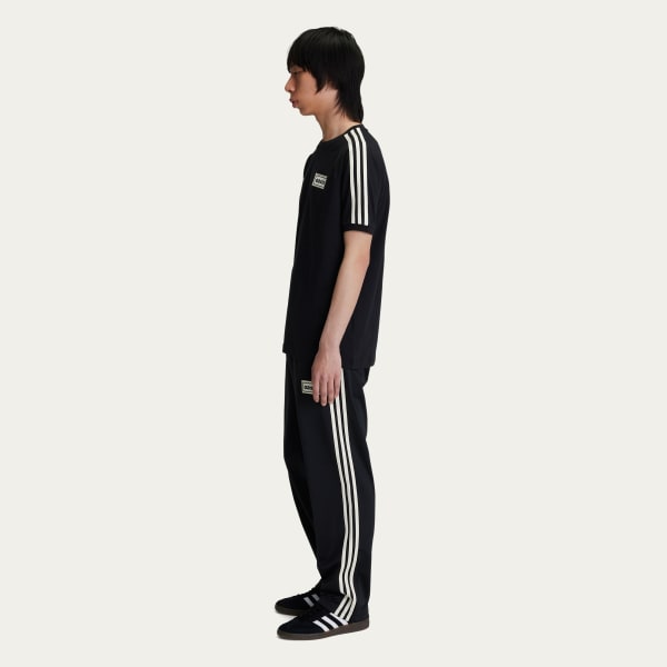 Adidas x Oasis Tour 3 Stripes T-shirt Black KT3445