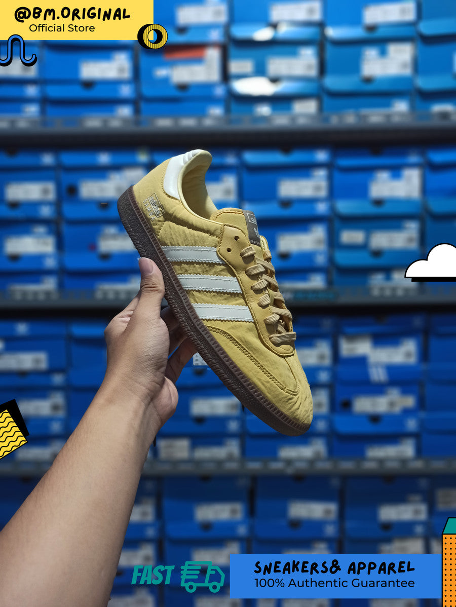 adidas gazelle silver green womens Adidas Samba OG Yellow White IG6170 – BM STORE ORIGINAL FOOTWEAR