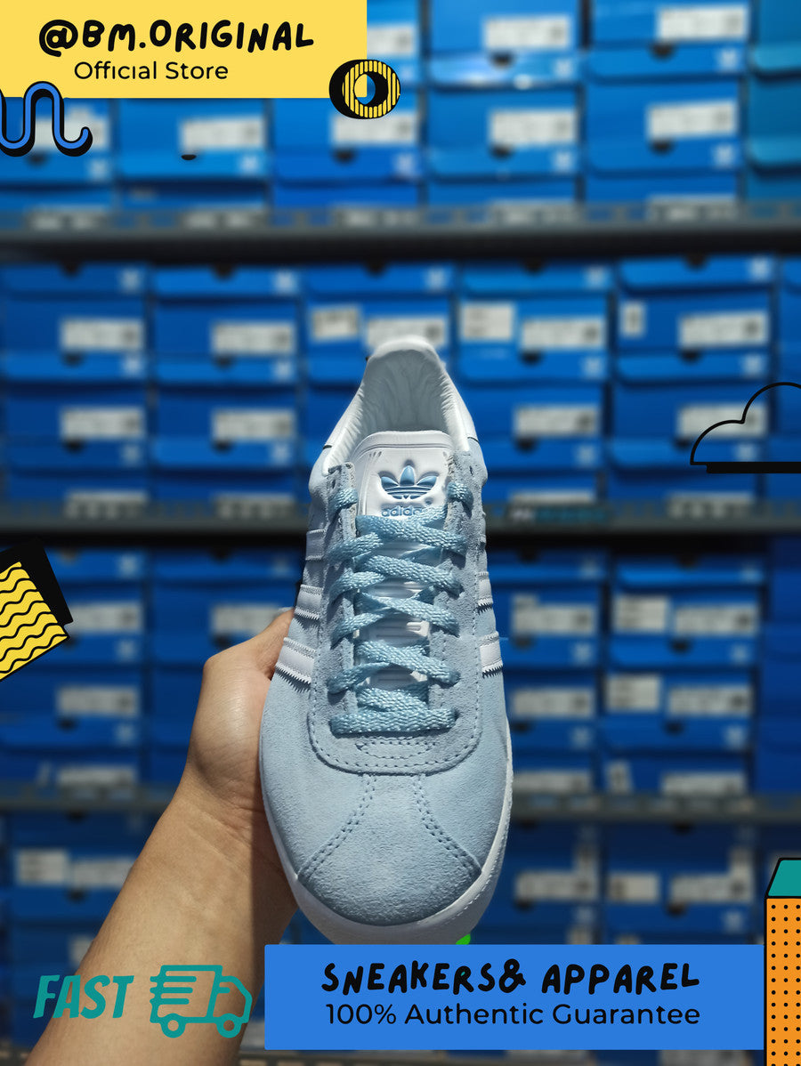 Adidas Gazelle 85 Clear Sky White Gold Metallic IG5003