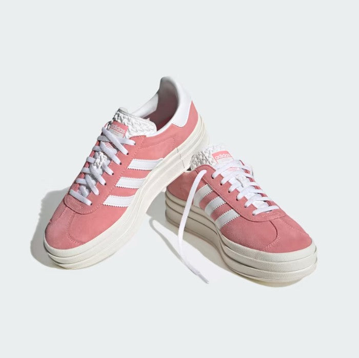 Adidas Gazelle Bold Super Pop Cloud White Core White IG9653
