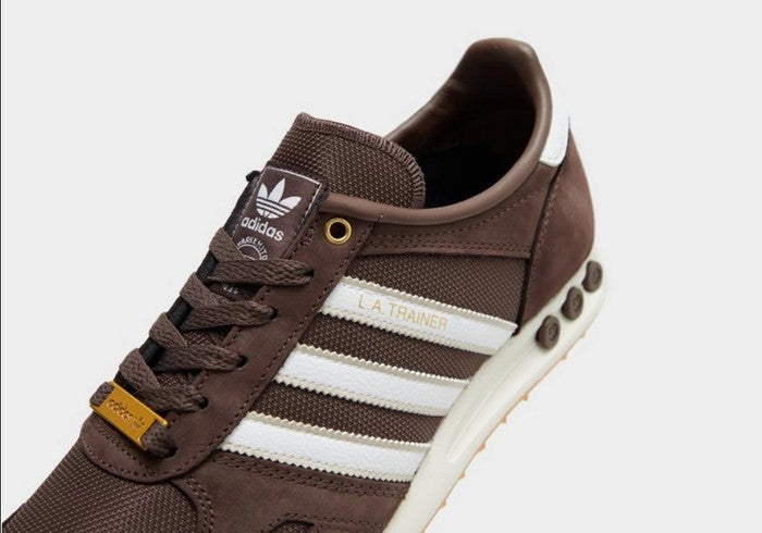 Adidas LA Trainer Brown Cloud White Gold Metallic IF3867