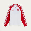 Adidas x Oasis Tour 3-Stripes Longsleeve Tee White KK9119