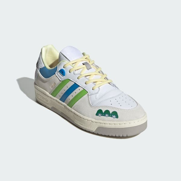 Adidas Rivalry Low 86 YEO KAA Cloud White Solar Green Bright IE7336