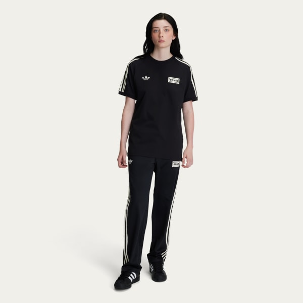 Adidas x Oasis Tour 3 Stripes T-shirt Black KT3445