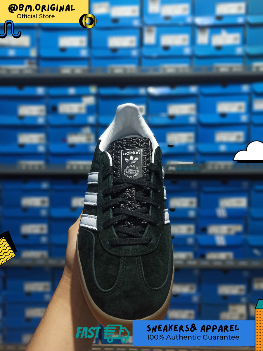 Adidas Gazelle Indoor Core Black White Gumsole ORIGINAL H06259 – BM STORE  ORIGINAL FOOTWEAR