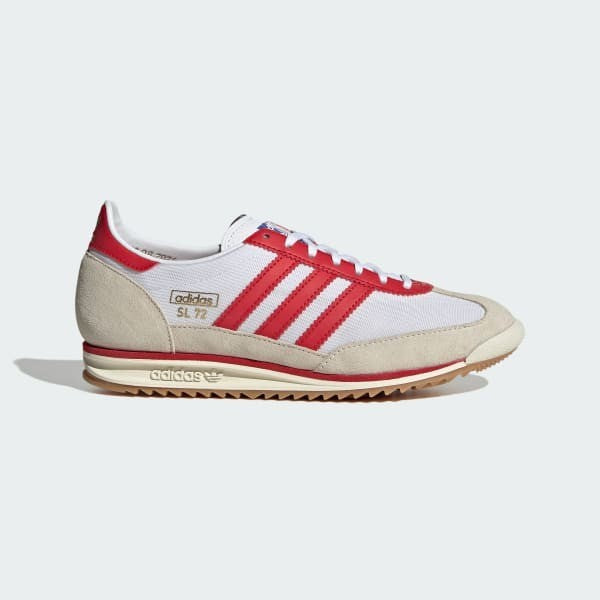 Adidas SL 72 OG Cloud White Better Scarlet Alumina 75TH Anniversary JP5277