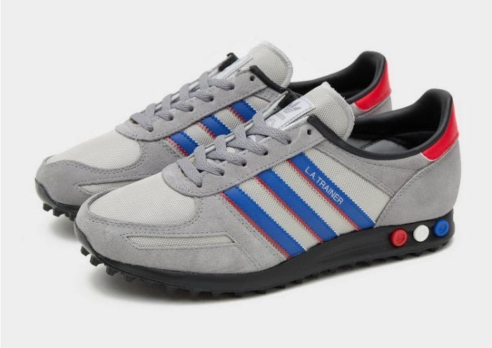 Adidas LA Trainer Grey Blue Red Exclusive IF8422