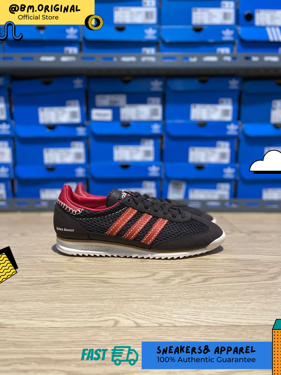 Adidas SL 72 Wales Bonner Knit Dark Brown Orange Cream White IE1664