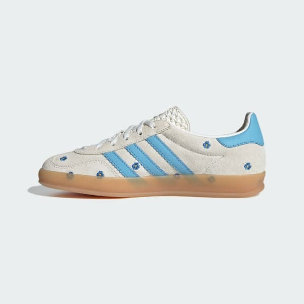 Adidas Gazelle Indoor Cloud White Light Blue Gum IF4491