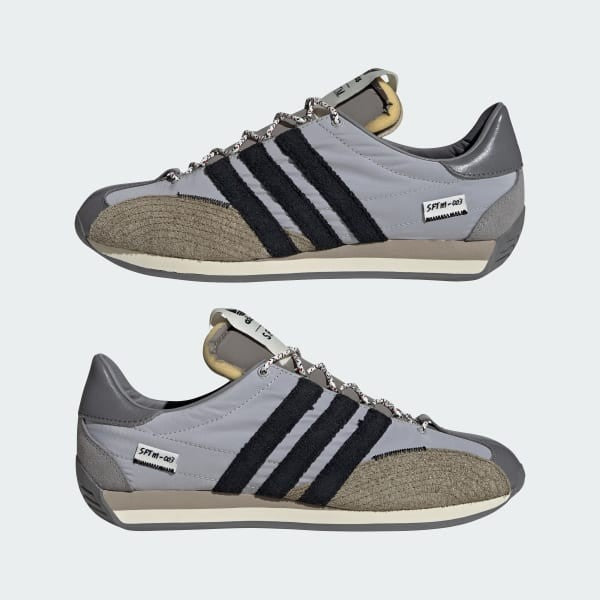 Adidas x SFTM Country OG Grey Black Core Black Grey Four IH7519