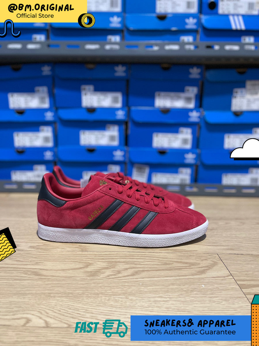 Adidas Gazelle x Manchester United MUFC Red Core Black White IE8503