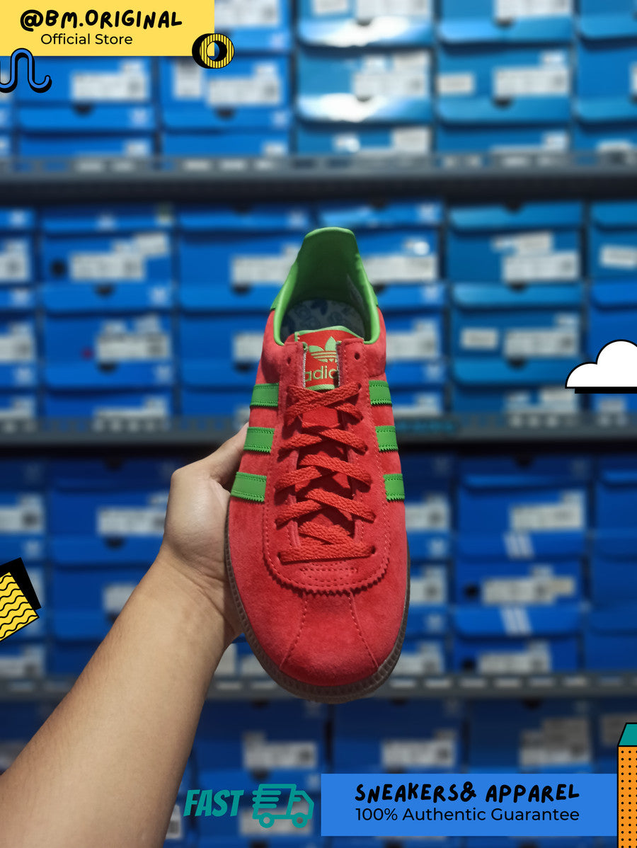 Adidas Athen OG Red Focus Green Exclusive ORIGINAL GY4306
