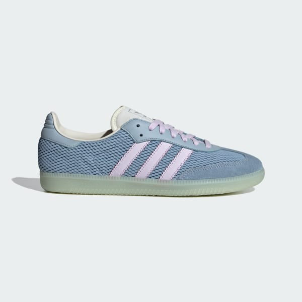 Adidas Samba OG Tactile Blue Ice Lavender Off White JI3178
